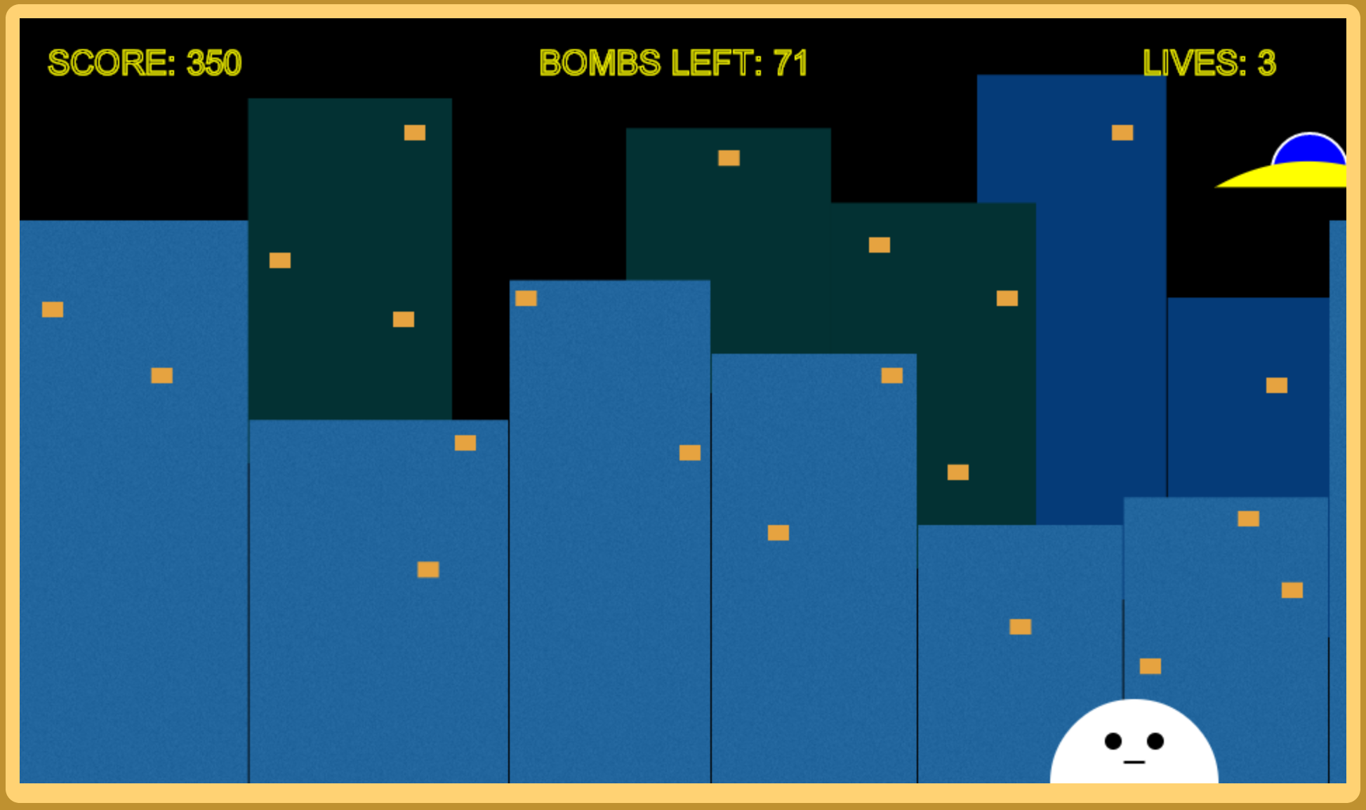 BOTNIK: The benevolent bomber game using JavaScript
